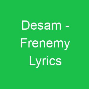 Desam Frenemy Lyrics