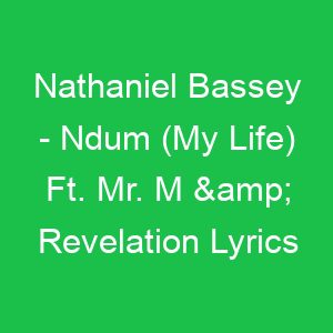 Nathaniel Bassey Ndum (My Life) Ft Mr M & Revelation Lyrics