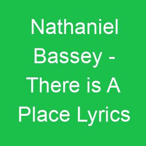 Nathaniel Bassey There is A Place Lyrics