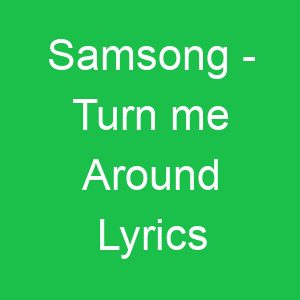 Samsong Turn me Around Lyrics
