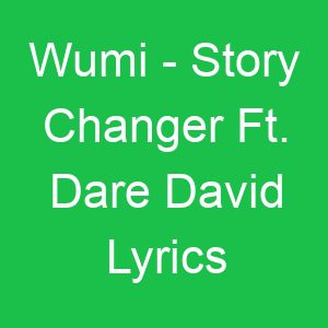Wumi Story Changer Ft Dare David Lyrics